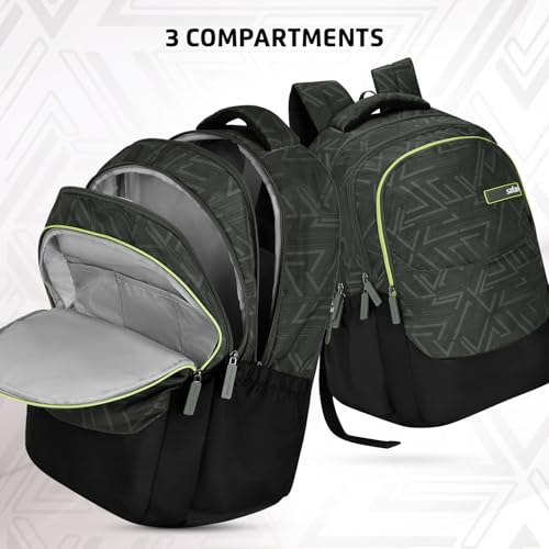 Safari 37L Green Laptop Backpack Olive - Image 3