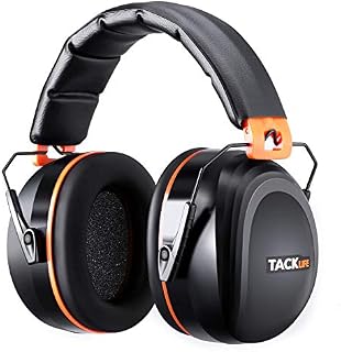 Noise Reduction Safety Ear Muffs, Tacklife [Reinforced] NRR 28dB Shooters Hearing Protection Ear