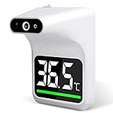 AGZ Wall-Mounted Infrared Forehead Thermometer for Adults, Non-Contact LED Digital Thermometer with...