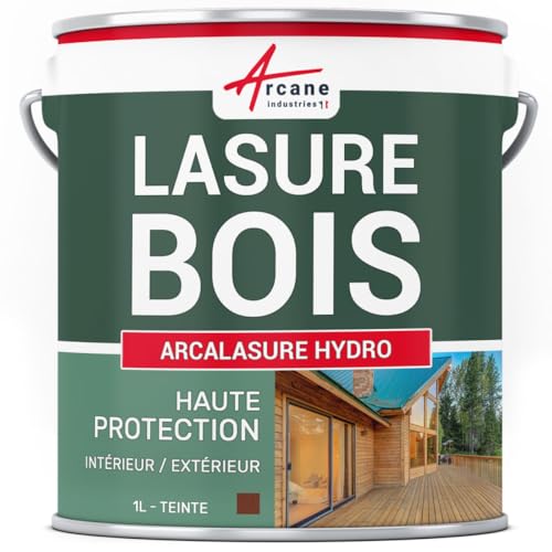 ARCANE INDUSTRIES Lasure Bois extérieur/intérieur - 1 L Teck doré