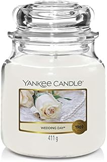 Yankee Candle Scented Candle, Wedding Day Large Jar Candle, Burn Time: Up to 150 Hours