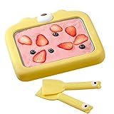 Yaourtière Frite | Plateau À Yaourtière À Rouleaux | Moule À Glace Multifonctionnel Non Électrique Pour La Maison, Idéal Pour Papa, Les Amis, Les Adultes Et La Famille (maman)