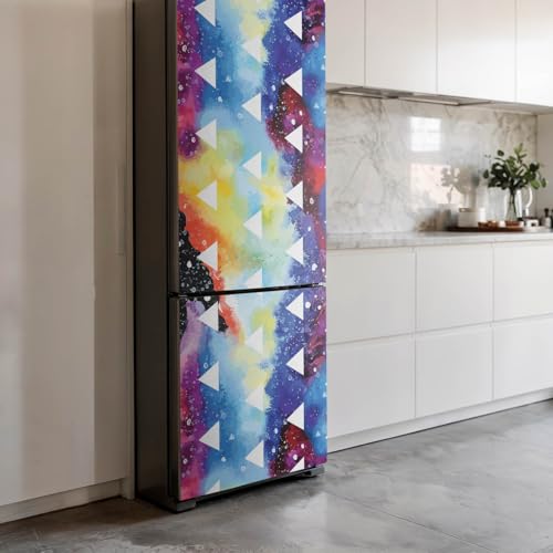 Sticker réfrigérateur triangles 60x190 cm pour déco cuisine - 4