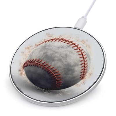 Baseball Wireless Charger, Fast Charging Pad