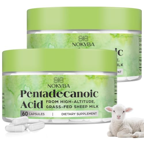 Image of C15:0 Pentadecanoic Acid Supplement 300mg Essential Fatty Acids - 120 Days Supply