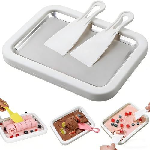 Home Rolled Ice Cream Maker Kit with Scrapers