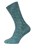 HomeOfSocks Ein Paar 100% Wollsocken Herren Und Damen - Extra Dicke Warme Schurwolle Natürliche...
