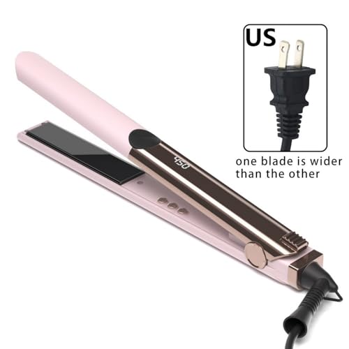 Plancha de pelo 2 en 1 con temperatura ajustable y cerámica miniatura 2