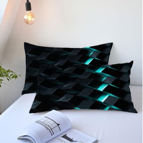 Housse de couette 240x260 bleue 3D pour sublimer votre chambre à coucher - 6