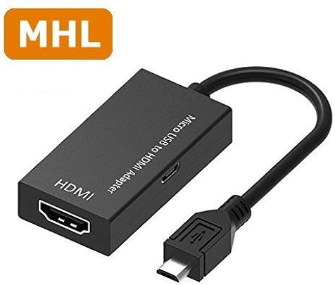 Cavo adattatore MHL HDMI Micro USB HDMI MHL con uscita video audio per Samsung Galaxy S5 S4 S3 Nota 4 3 2 HTC One Huawei ecc nero Cavo adattatore MHL HDMI Micro USB HDMI MHL con uscita video audio per Samsung Galaxy S5 S4 S3 Nota 4 3 2 HTC One Huawei ecc nero
