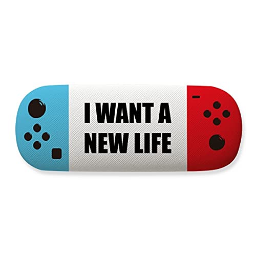 Étui de rangement pour lunettes I Want A New Life inspirant