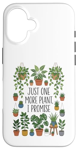 Just One More Funny Plant Lady���f�B�[�X�C���h�A�t�����[�t���[���� �X�}�z�P�[�X iPhone 16 �p