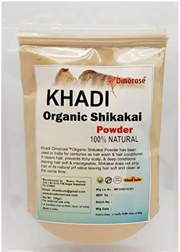 KHADI Omorose Shikakai Powder, (100g)
