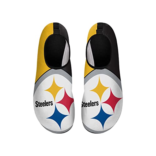 Image of FOCO NFL Mens Nflteam Logo Barefoot Beach Pool Quick-Dry Aqua Yoga Water Shoes