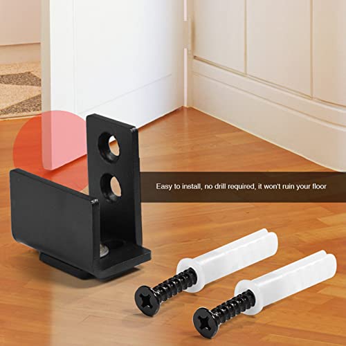 Porta de Celeiro Deslizante Durável Resistente, Guia de Piso Resistente, Guia de Piso de Porta, para