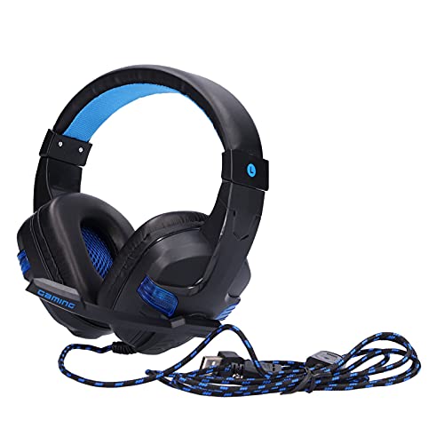 Casque de Jeu, éclairage LED pour Casque USB pour Jeu pour Jeu PC Cover