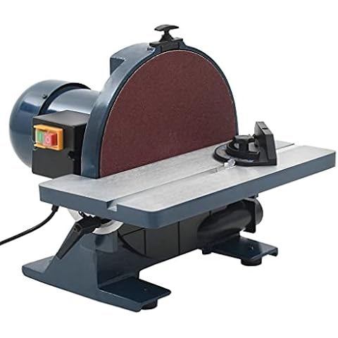 Hommdiy Tellerschleifmaschine Disc Sander Cast Iron 800 W 305 mm Cover