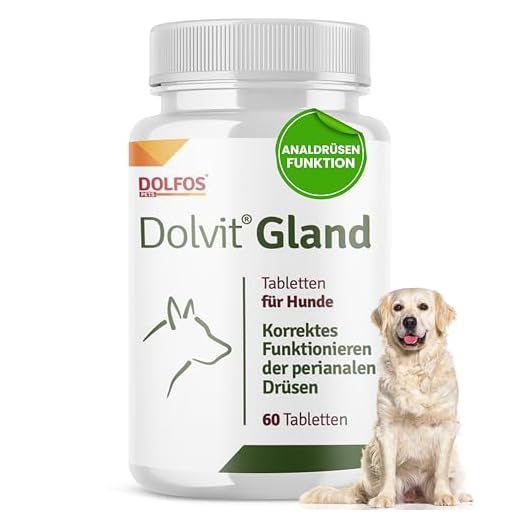 Dolvit Gland Analdrüsen für Hunde 60 Tabletten