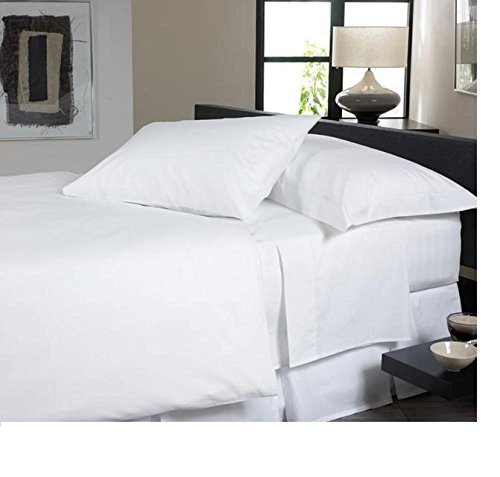 Noah's Linen - Funda de almohada (2 unidades), color blanco