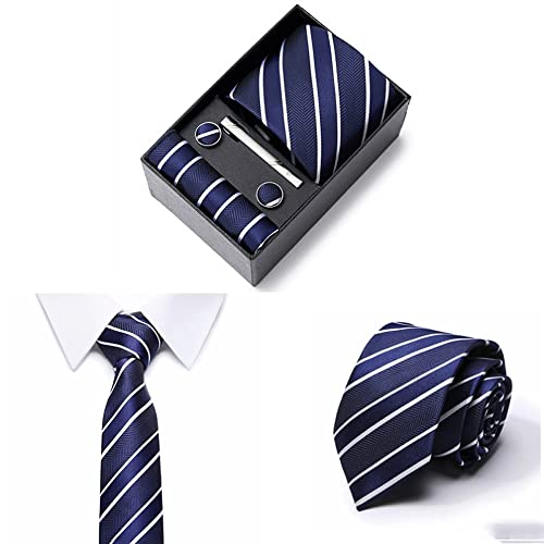 Set de Regalo para Hombre: Corbata, Pañuelo y Accesorios miniatura 2