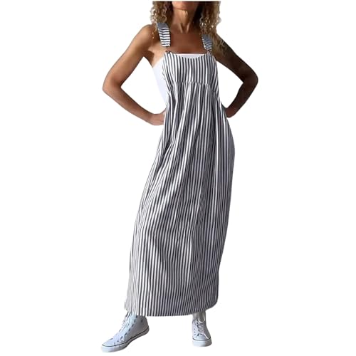 LiquidacióN Bata SeñOra Mayor Vestidos Verano Casual Tirantes Vestido Palabra De Honor Boho Boda Invitada Dia Ropa Talla Grande Mujer Fiesta Señora Baratos Cortos Negro Algodon Dresses For Women