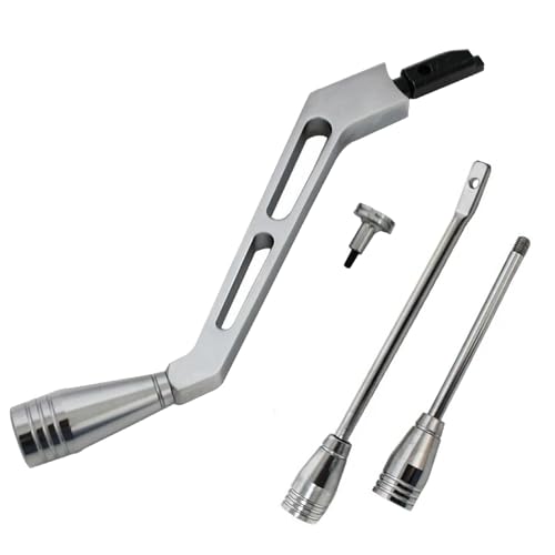 BST BSSP Polished Billet Aluminum Column Shifter Lever Turn Signal Lever Hazard Boots & Tilt Kit for 1967-1994 GM Columns Chevrolet Buick Oldsmobile Pontiac Cadillac