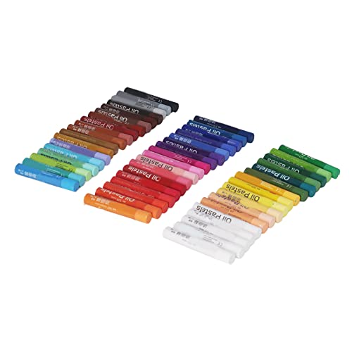 Pasteles al óleo lavables Yctze juego de 48 colores suaves para mezcla y pintura artística