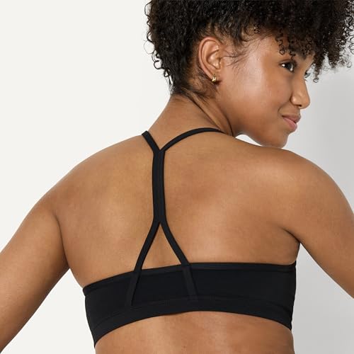 Image of Amazon Essentials Women's Active FormFlex Buttery Soft Light Support Y-Back Thin Strap Moisture Wicking Yoga Sports Bra