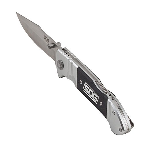 Sog Ff3002-Cp Hunting Folding Knives, Silver And Black #TOP1