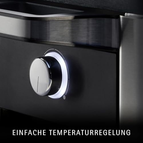 Foto von WMF Lono Raclette Grill mit Pfännchen und Schiebern, Raclette 8 Personen, 1500 W, edelstahl matt