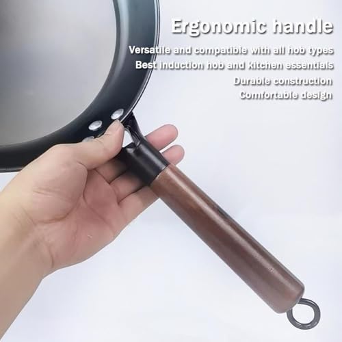 Sartén Wok de acero inoxidable 30 cm para inducción miniatura 5