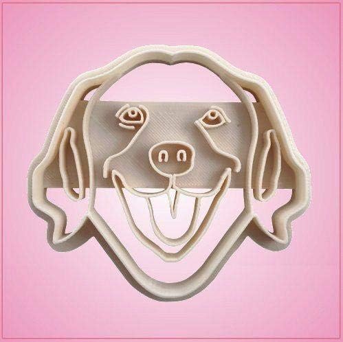 Embossed Golden Retriever Cookie Cutter-One Piece Only