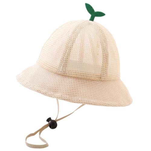 Chapeaux de seau en maille respirante et anti-transpiration pour bébé