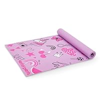 Antsy Pants Kids Yoga Mat - Yoga Mats for Kids, Home Workout, Travel, Fitness, Pilates, Stretching, Sturdy Non-Slip Exercise Mat for Toddlers, Size 60\u201D x 24\u201D, 3mm Thick Free of Toxic Phthalates