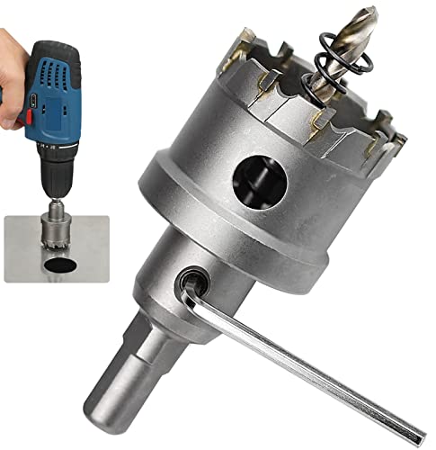 CXtech Scie à Cloche Bi-Métal pour la Coupe, Niveau industriel 38mm, Scie Cloche en Acier Inoxydable Haute Vitesse, Approprié au Bois, Plastique, Métal Cover