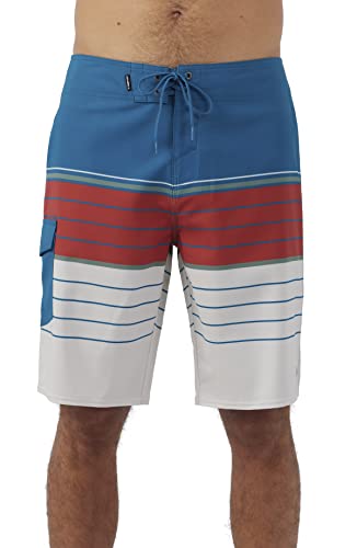 O'NEILL Men's Hyperfreak Divergent Board Shorts - 21 Inch Outseam