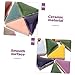 Tofficu 3sets Mixed for Crafts Triangular for Photo Frames Flowerpots and More Safe Vibrant Crafting Material for All Ages