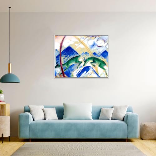 Tableau Mountain de qualité supérieure cadre blanc 50x40 - 3