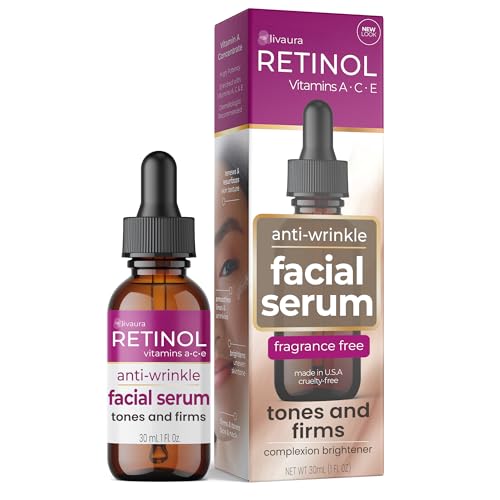 LIVAURA Face Serum – Hydrating Facial Serum for Skin Care, Lightweight Serums for Face, Daily Moisturizing Serums for Women, Smooth & Healthy Looking Skin