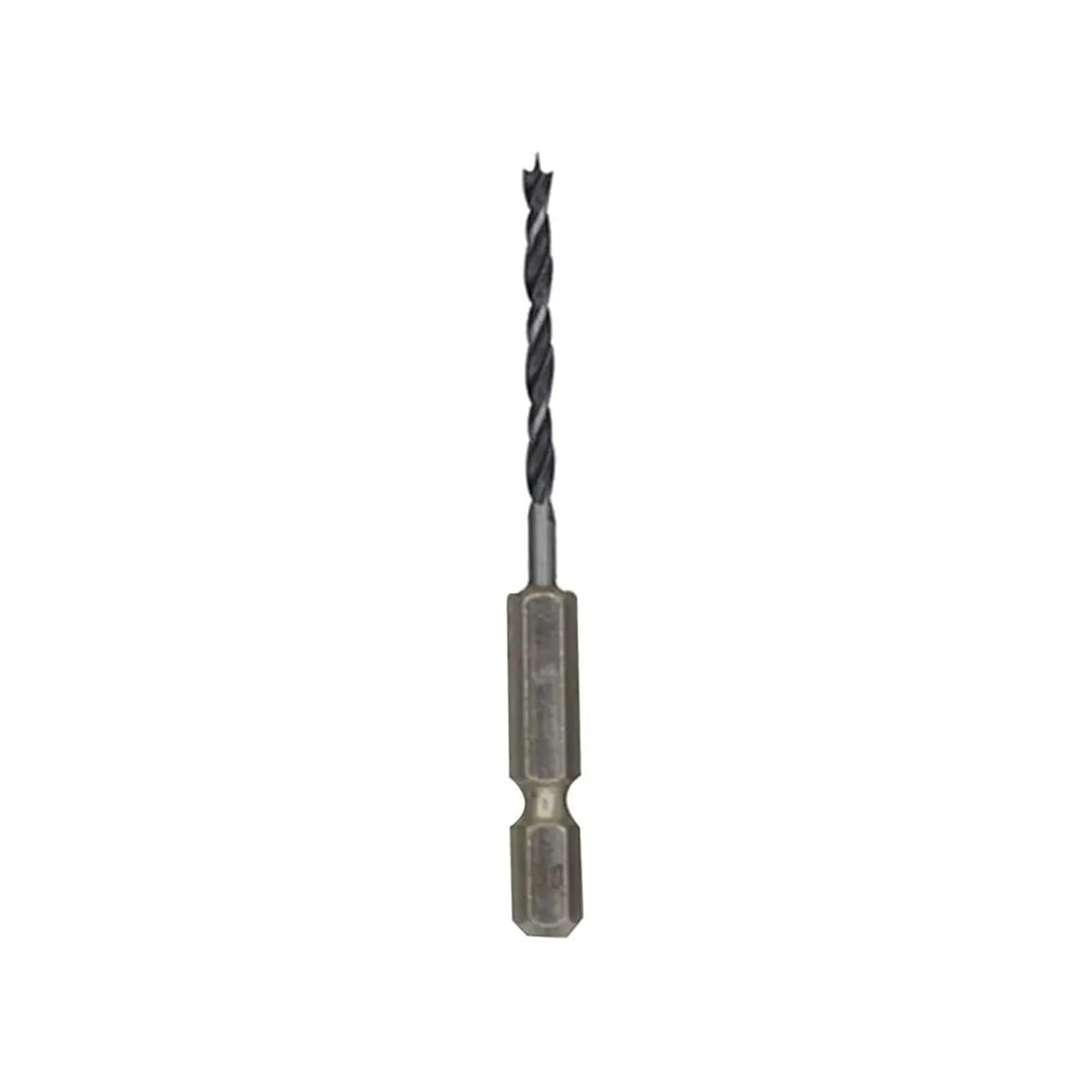 High Carbon Steel Three Pointed Drill Bits Hex Handle Twist Drilling Hole Opener Drilling Tools Power Tool Accessories 1Pcs(3mm)