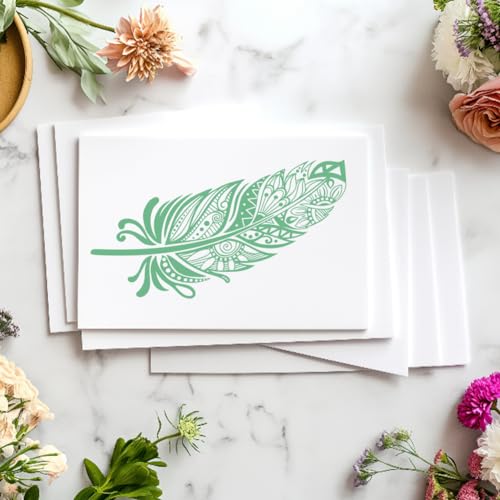 Plantilla de serigrafía de seda INFUNLY para manualidades en tela y madera 6