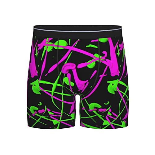 SMAZDFXX Calzoncillos bóxer Largos para Hombre con Estampado de