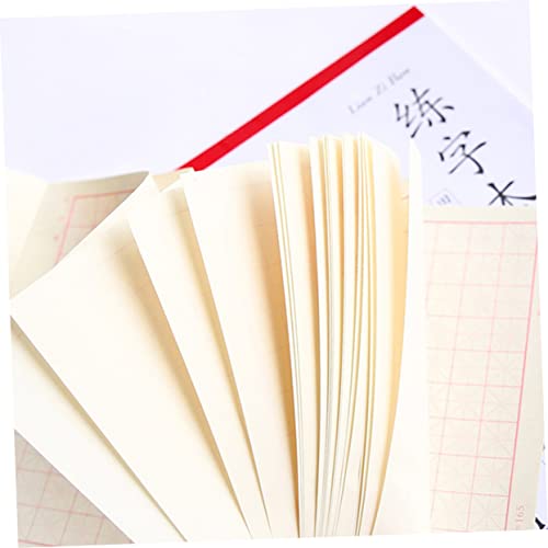 Cuaderno de Práctica de Caligrafía Infantil Papel Tian Zi SHOWERORO 4 Uds 6