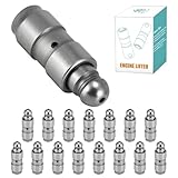 AULINK 16pcs A-EL860 Hydraulic Valve Tappet Lifter Compatible with 2005-2014 Audi A3 A3 Quattro A4 A4 Quattro A5 A5 Quattro A6 A6 Quattro TT TT Quattro For Audi Allroad Q5 1.8L 2.0L L4