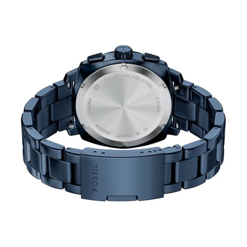 Image of Fossil Men's Watch, Machine Stainless Steel Chronograph Watch for Men