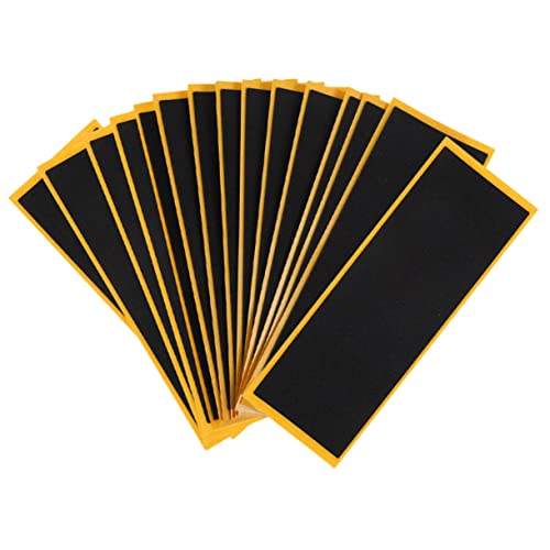 MOLUCKFU Non-Slip Finger Skateboard Stickers 24 Pack Foam Grip Tapes Easy to Ideal for Skateboarding Enthusiasts