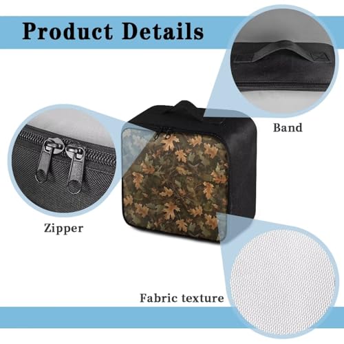 Image of Gomyblomy Vintage Hunting Camo First Aid Kit Empty Portable First Aid Kits Bag for Hiking Travel Medium Emergency Medical Kit for Cars Home Medicine Bag Medical Supplies Bags
