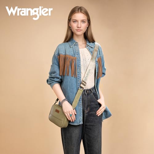 Image of Wrangler Small Crossbody Bags for Women Aztec Mini Purses with Guitar Strap | with Guitar Strap