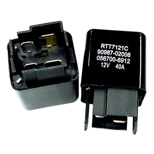 Relais 40A RTT7121C 90987-02006 à haute conductivité thermique 12VDC 4 broches