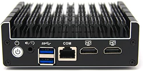 Protectli Vault 4 Port, Firewall Micro Appliance/Mini PC - Intel Quad Core, AES-NI, 4GB RAM, 32GB mSATA SSD - Kompatibel mit pfSense/OPNsense etc